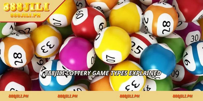 888jili lottery game types explained