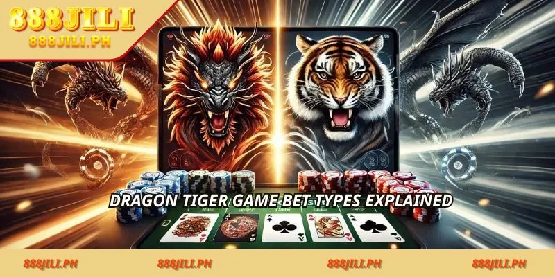 Dragon tiger game bet types explained
