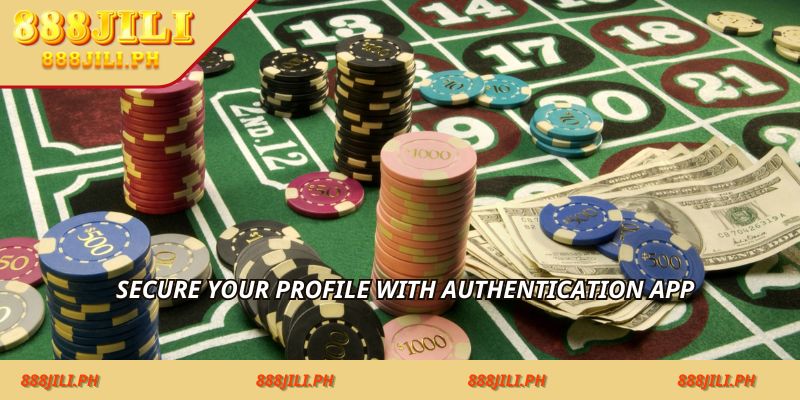 Secure your profile with authentication app
