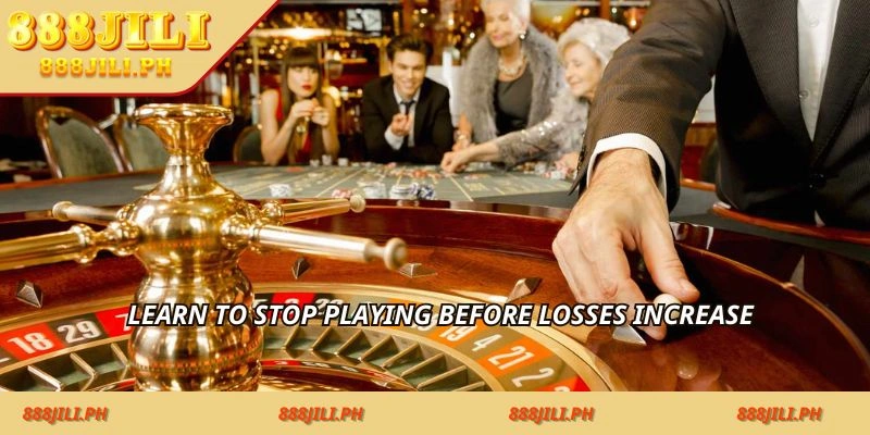 Learn-to stop playing before losses-increase