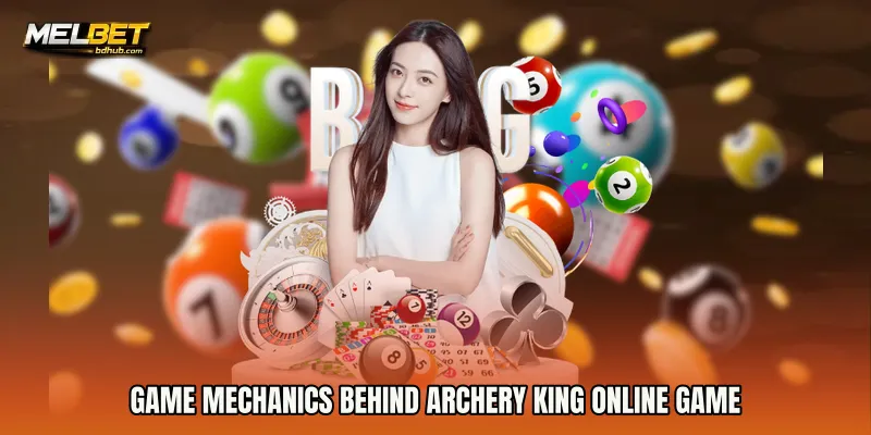 Game mechanics behind Archery King online game